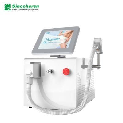 Consultant Dr. Portable Professional 3 Wave 755 808 1064 Diode Laser/ Ice Laser Diodo 808/Hair Removal 755nm Diode Laser Sincoheren