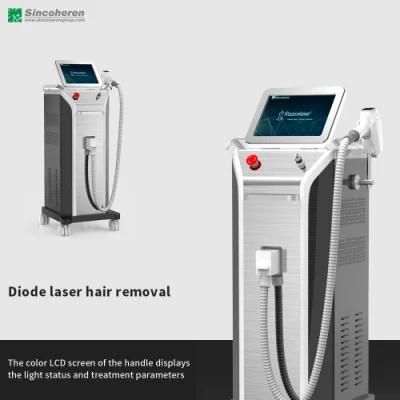 2022 Newest Laser Hair Removal Diode Laser Machine with 1600W/1800W/2000W 3 Wavelength Painless Laser Hair Removal Medical Beauty Machine