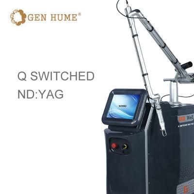 2022 Newest Skin Care Q-Switch ND YAG Laser 532nm 1064nm Eo Q-Switch Medical Laser Pigment Tattoo Removal Beauty Salon Machine