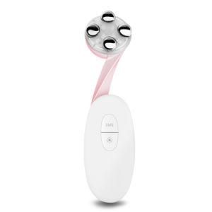 Beauty Mini Portable Handheld Ultrasonic Vibration USB Rechargeable EMS LED Facial Massager