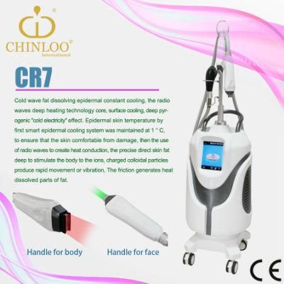 Cr7 RF System Cooling Freeze Fat Laser Body Shaping Beauty Machine for Personal Use