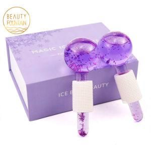 OEM Beauty Magic Cooling Ball Massager Roller Facial Ice Globes for Face
