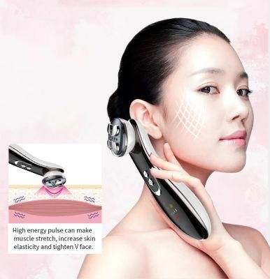 New Portable Face Lifting Beauty Instrument Device LED Facial Care Skin Rejuvenation EMS RF Skin Tightening Machine