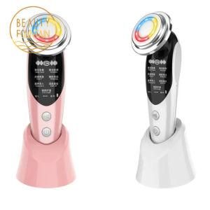 7in1 RF EMS Radio Frequency Mesotherapy Electroporation Remover Wrinkle Lifting Beauty LED Face Skin Rejuvenation